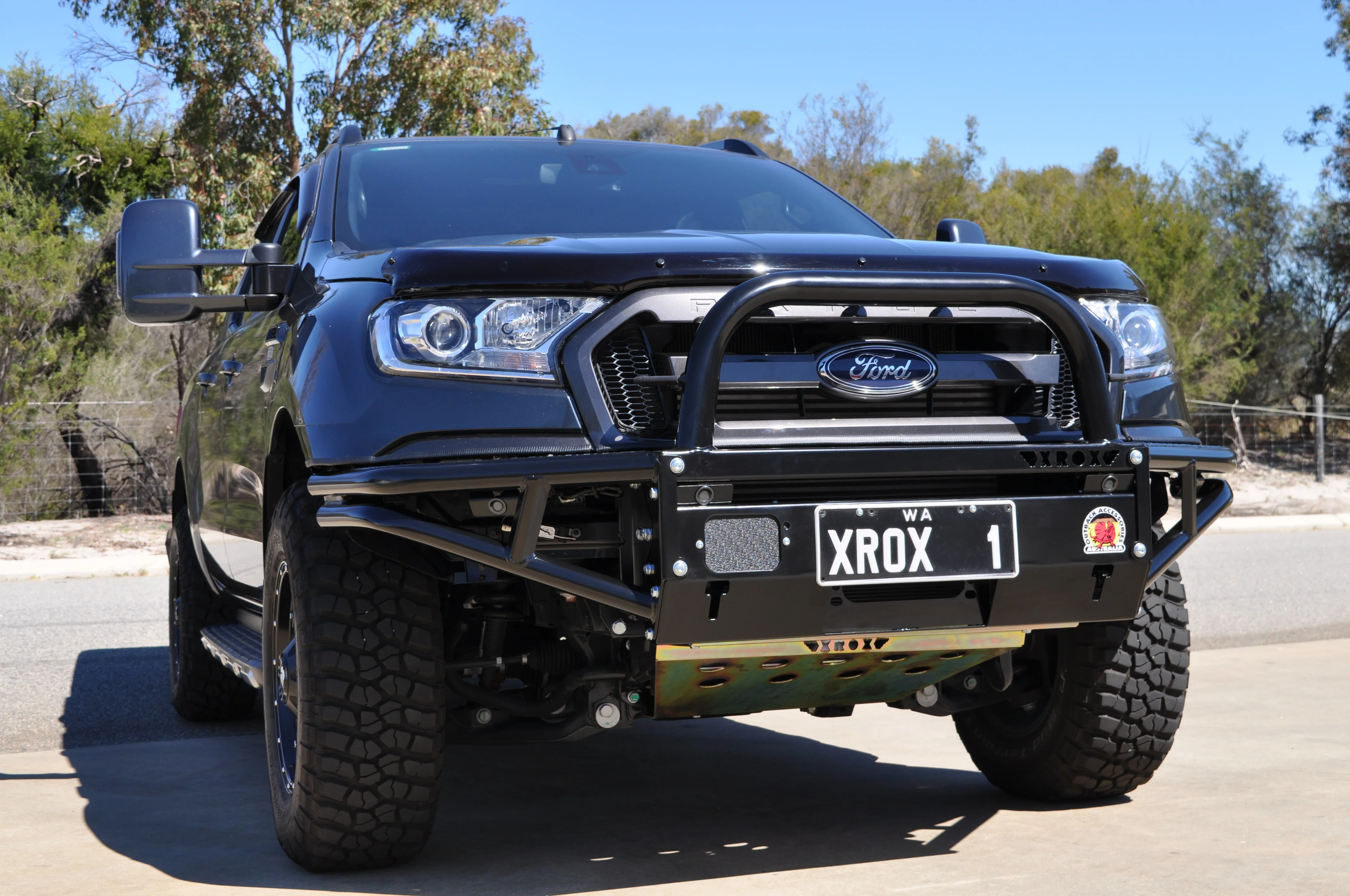Ford Ranger (2015-2018) PXII Xrox Bullbar WITH Tech Pack & Radar (SKU: XRFR3R) - Image 4