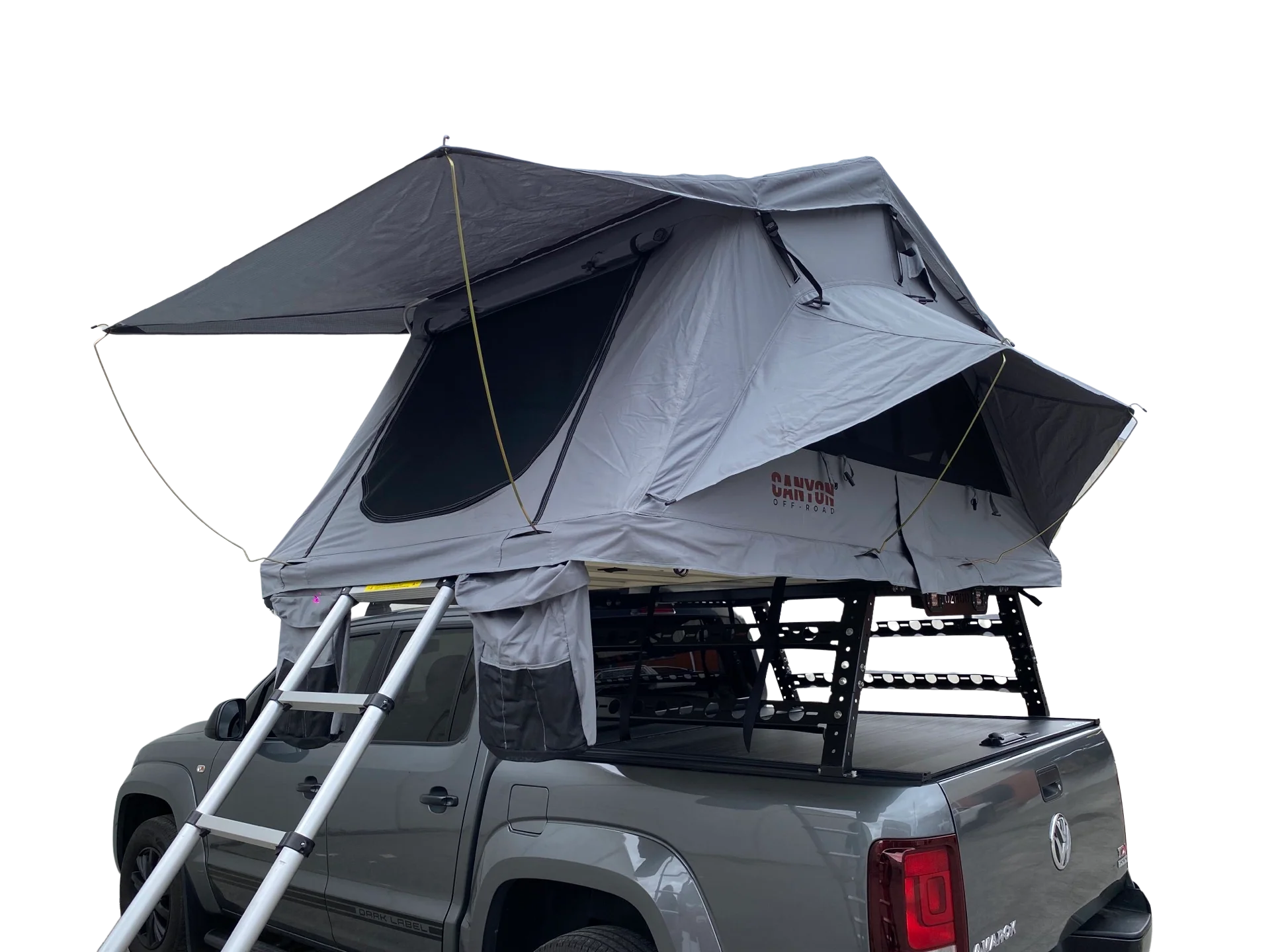 Rooftop Tent/ Tubrack/ Rollercover Camping Package - 2 Person Soft Shell Tent (PANORAMA Short Style) - Image 7