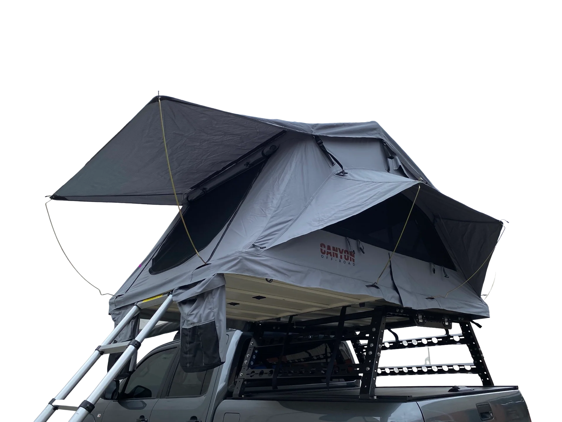 Rooftop Tent/ Tubrack/ Rollercover Camping Package - 2 Person Soft Shell Tent (PANORAMA Short Style) - Image 9