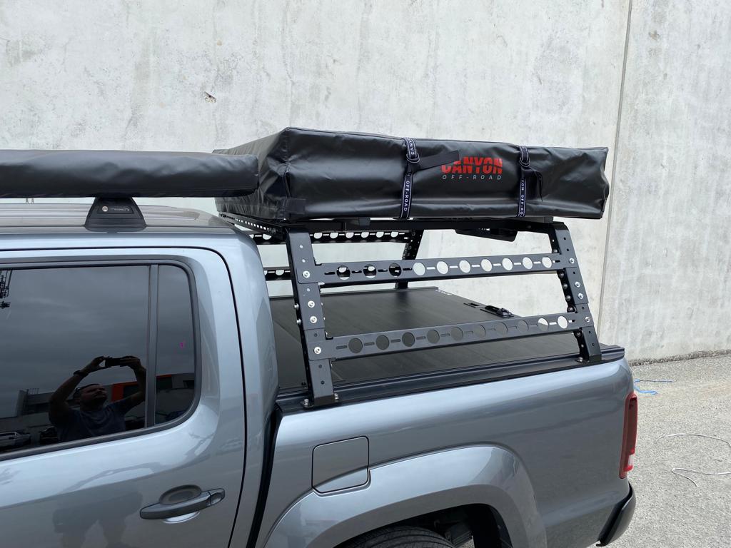 Rooftop Tent/ Tubrack/ Rollercover Package - 2 Person Soft Shell Tent (LONG STYLE PANORAMA) - Image 5