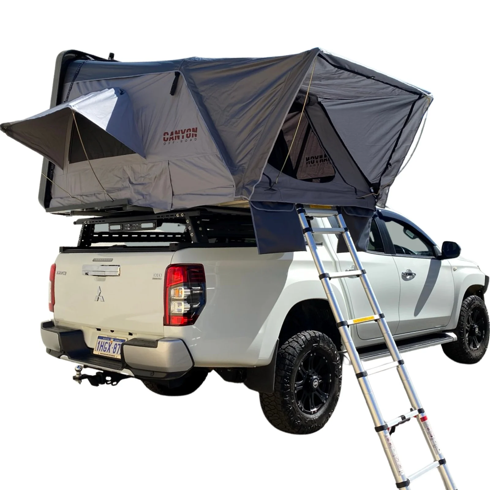 Rooftop Tent & Tubrack Package - 2 Person Hard Shell Tent - Image 6