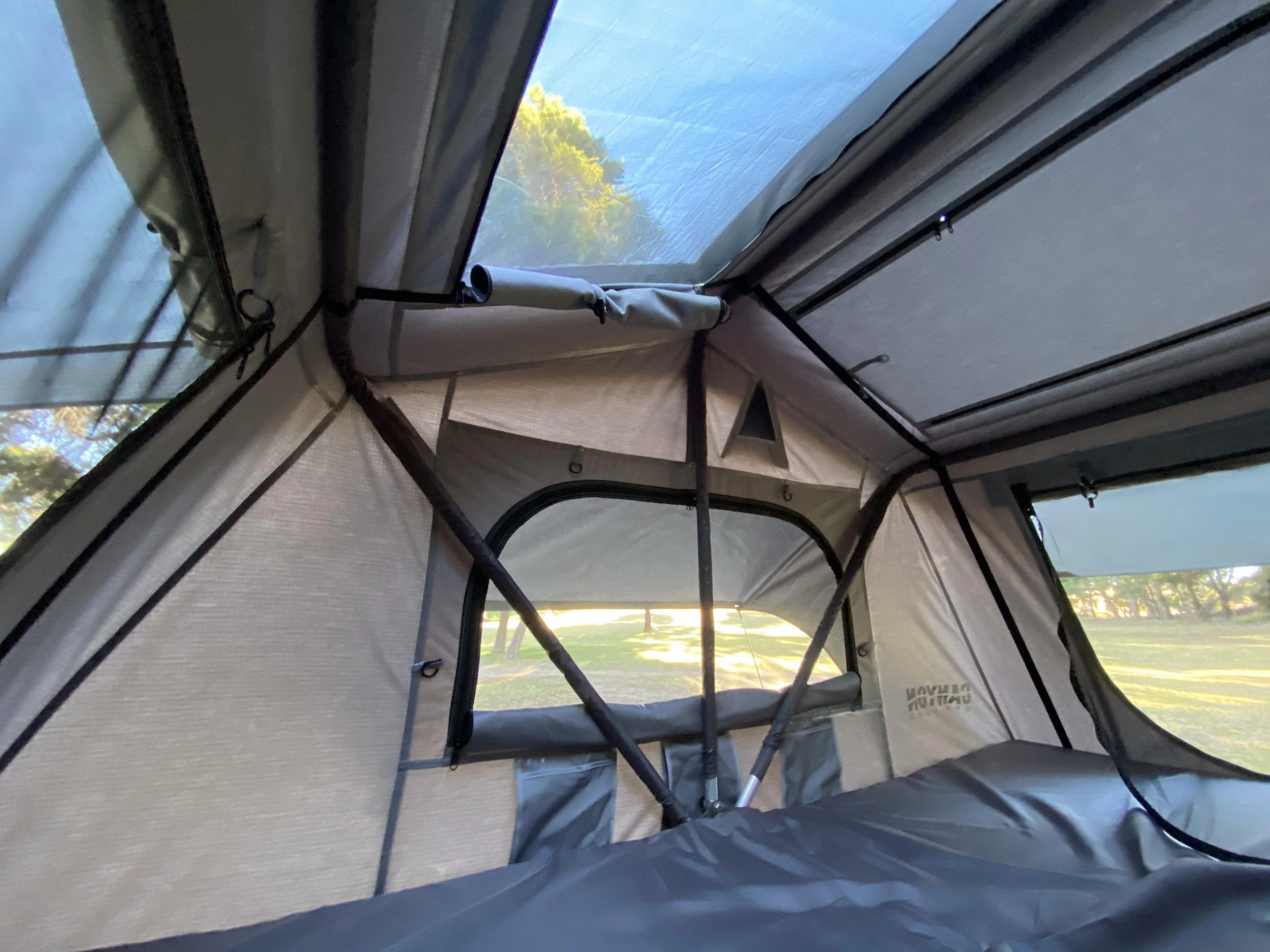 Rooftop Tent & Tub Rack Package - 2 Person Soft Shell Tent (Short Style) - Image 5