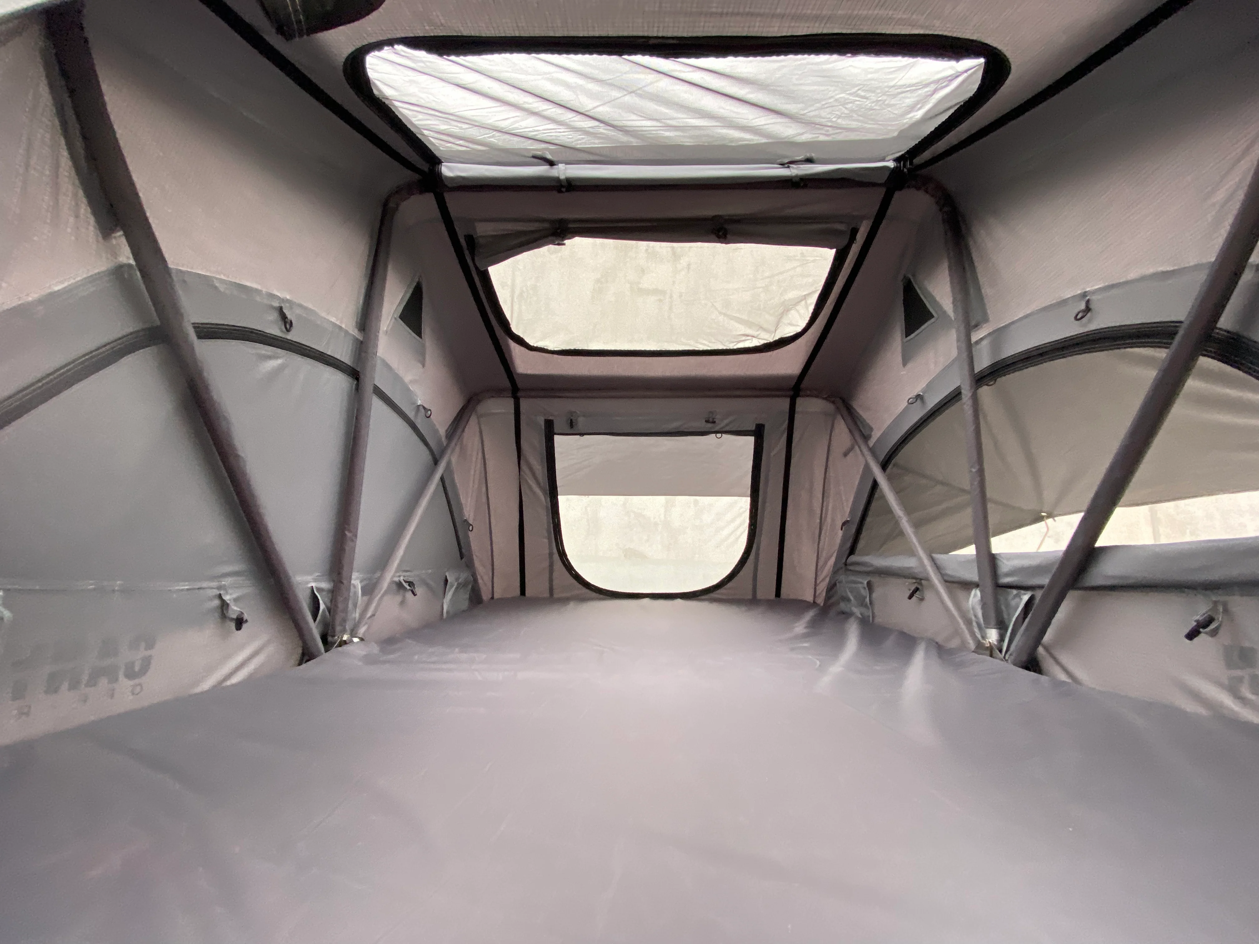 Rooftop Tent & Tubrack Package - 2 Person Soft Shell Tent (Short Style Panorama) - Image 3