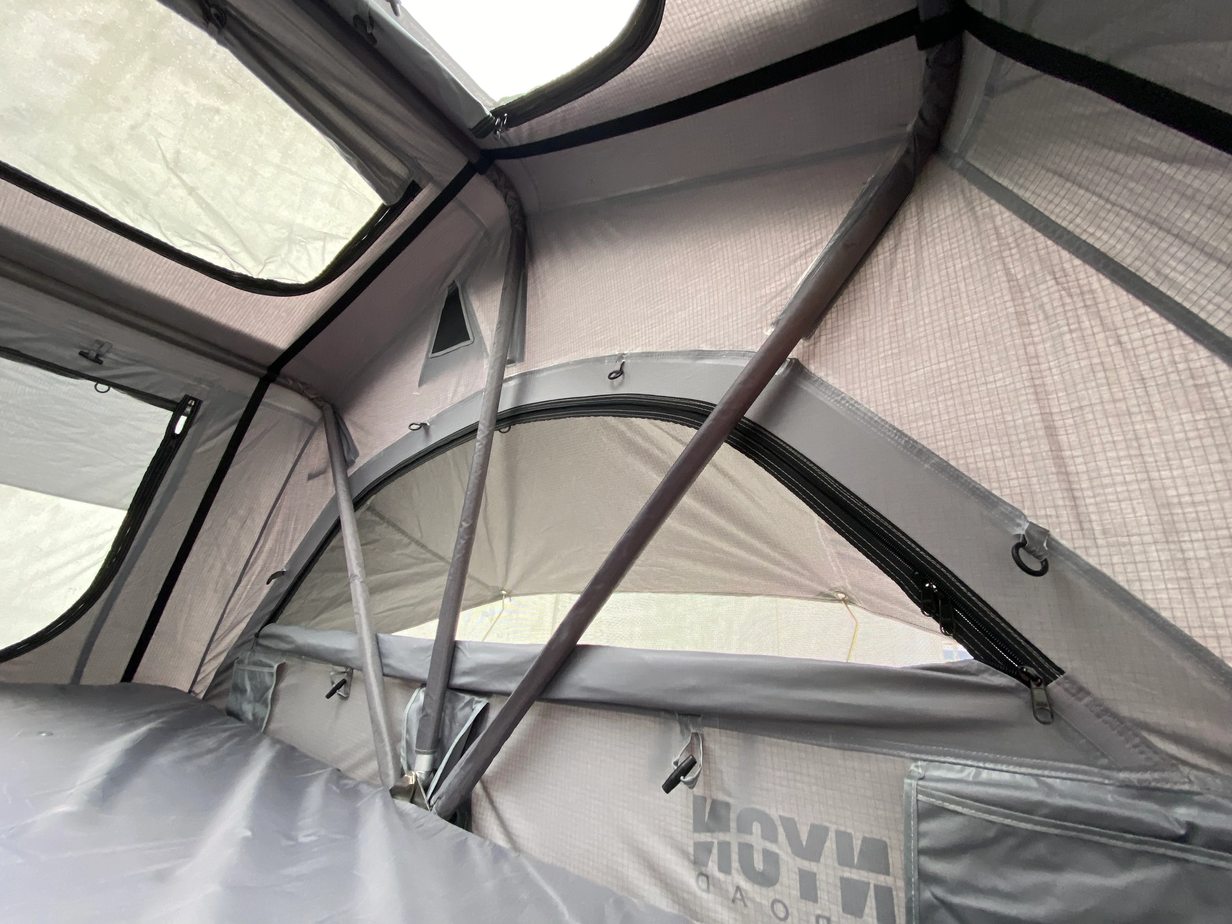 Rooftop Tent & Tubrack Package - 2 Person Soft Shell Tent (Short Style Panorama) - Image 4