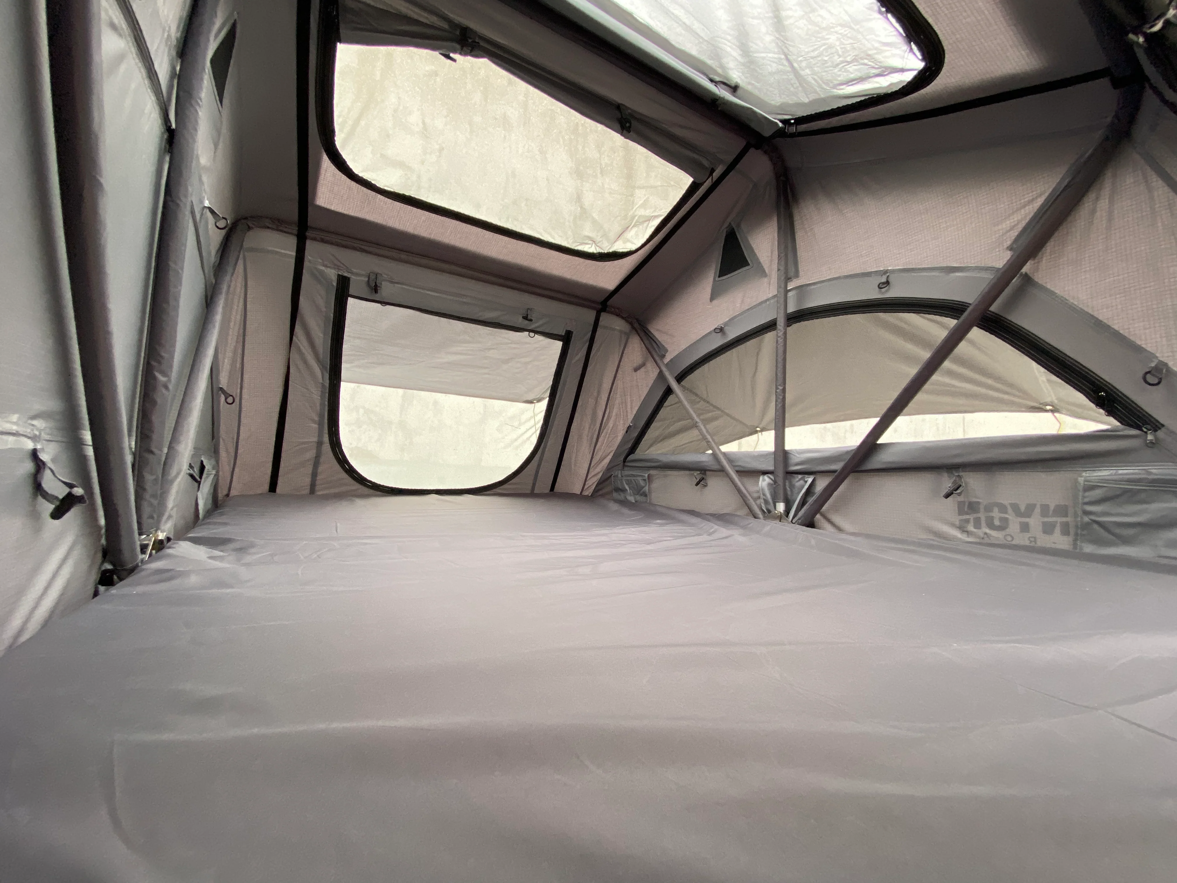 Rooftop Tent & Tubrack Package - 2 Person Soft Shell Tent (PANORAMA Long Style) - Image 5